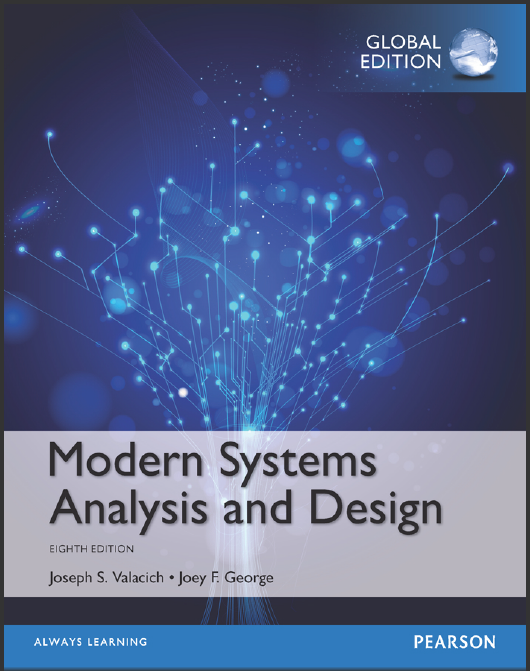 Test Bank For Modern Systems Analysis And Design 8th Global By Joseph