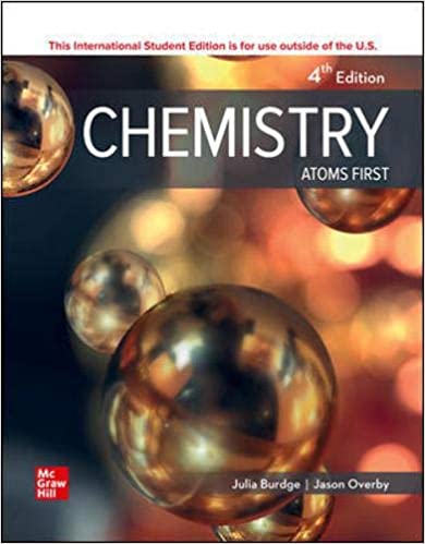 Chemistry Atoms First 4th Edition  by Julia Burdge 