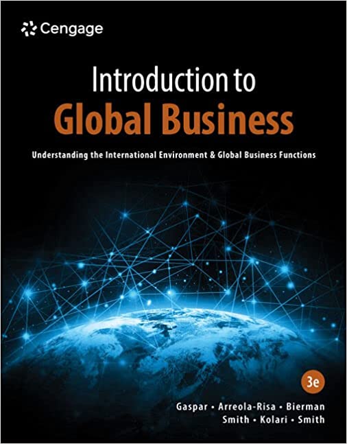 Introduction To Global Business Understanding The International ...