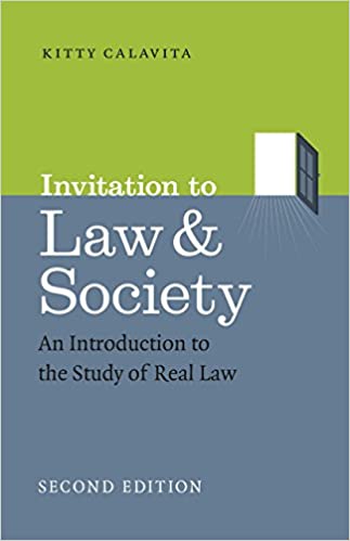 Invitation to Law and Society, 2nd Edition  by Kitty Calavita