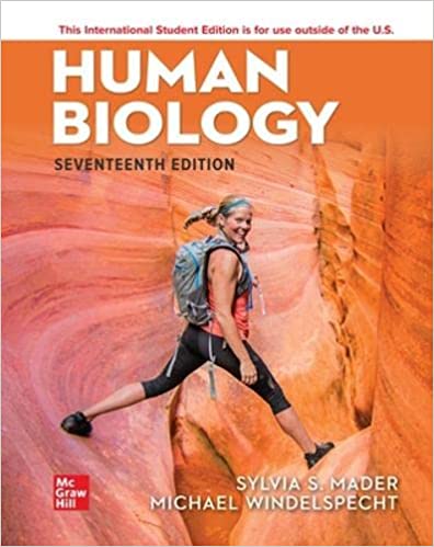 ISE EBook Human Biology 17th Edition  by Sylvia S. Mader Dr. , Michael Windelspecht 