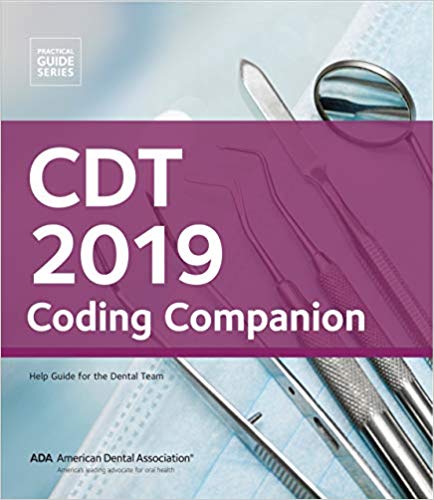 CDT 2019 Coding Companion by American Dental Association 