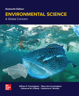 ISE Ebook Environmental Science A Global Concern 16th Edition  by William Cunningham and Mary Cunningham