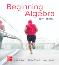 ISE EBook Beginning Algebra 6th Edition  by Julie Miller and Molly O'Neill and Nancy Hyde