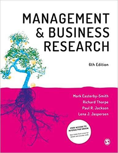 Management and Business Research 6th Edition by  Mark Easterby-Smith 
