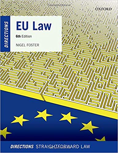 EU Law Directions 6th Edition by Nigel Foster 