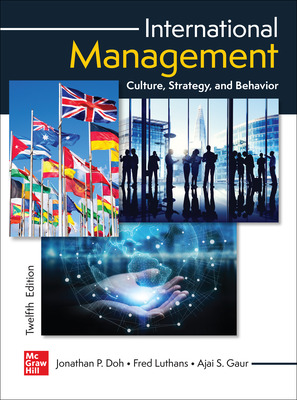 ISE Ebook International Management Culture, Strategy, and Behavior 12th Edition 