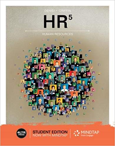Test Bank for Test Bank for HR, 5th Edition by Angelo DeNisi , Ricky Griffin 
