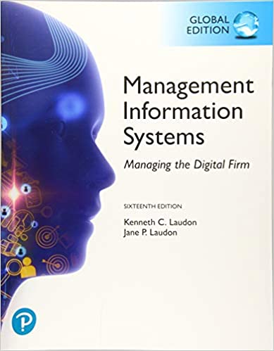 Test Bank for Management Information Systems: Managing the Digital Firm 16th Global Edition