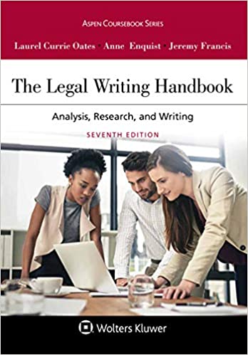 The Legal Writing Handbook: Analysis, Research, And Writing (7th ...