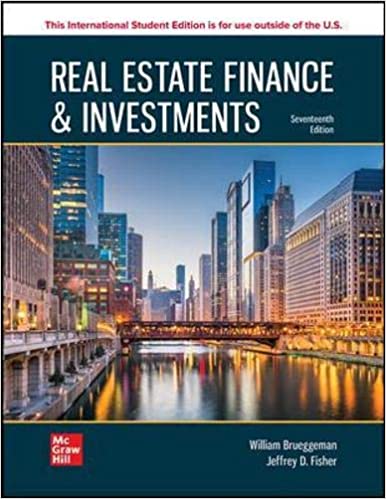 ISE Real Estate Finance & Investments (ISE HED IRWIN REAL ESTATE) by William Brueggeman , Jeffrey Fisher 