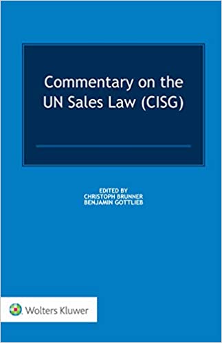 [PDF]Commentary on the UN Sales Law (CISG) Kindle Edition by Christoph Brunner (Author Editor),Christoph Brunner (Author Editor)
