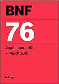 BNF 76 (British National Formulary) September 2018 by Joint Formulary Committee 
