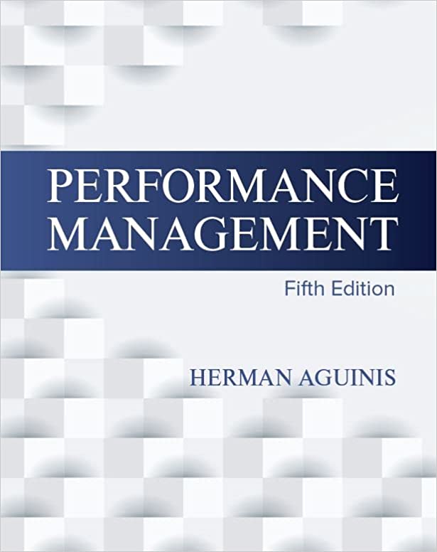 Performance Management 5th Edition  by Herman Aguinis 