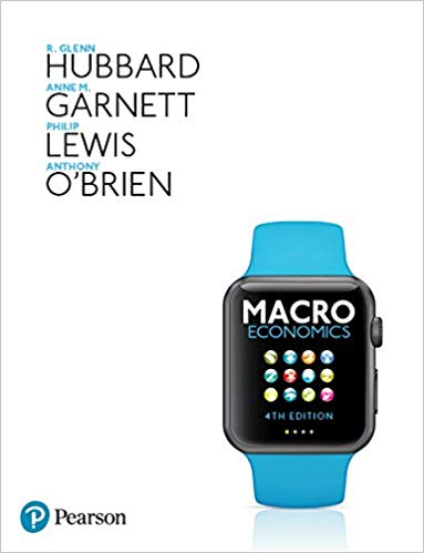 Macroeconomics 4th Australian Edition  by Hubbard, R., Glenn , Garnett, Anne, M. , Philip Lewis , Anthony O’Brien 