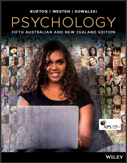 Psychology, 5th Australian and New Zealand Edition with CyberPsych by  Lorelle J. Burton , Drew Westen, Robin M. Kowalski 