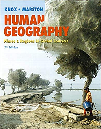 Human Geography Places and Regions in Global Context 7th - Paul L. Knox by Paul L. Knox , Sallie A. Marston 