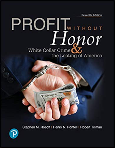 Profit Without Honor: White Collar Crime and the Looting of America 7 by Stephen Rosoff