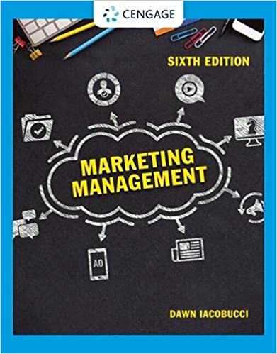 Marketing Management 6th Edition  by Dawn Iacobucci