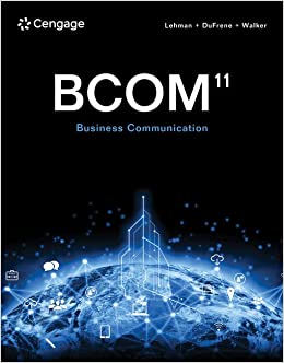 BCOM Business Communication 11th Edition By Carol M. Lehman, Debbie D ...