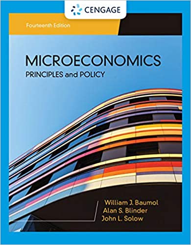 Test Bank for Economics Principles and Policy14th Edition by William J. Baumol , Alan S. Blinder , John L. Solow 