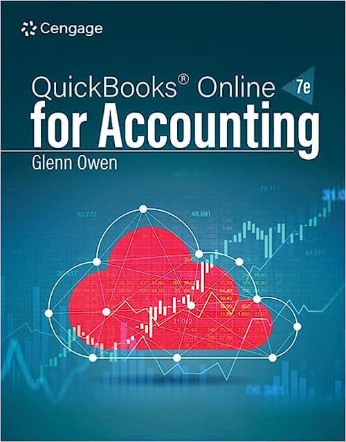 Using QuickBooks Online for Accounting 2024 by Glenn Owen Ebook345Store