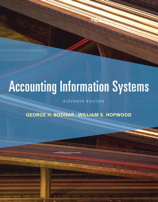 Accounting Information Systems 11th Edition by George H. Bodnar  , William S. Hopwood