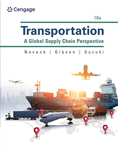 Transportation A Global Supply Chain Perspective 10th Edition By Robert ...