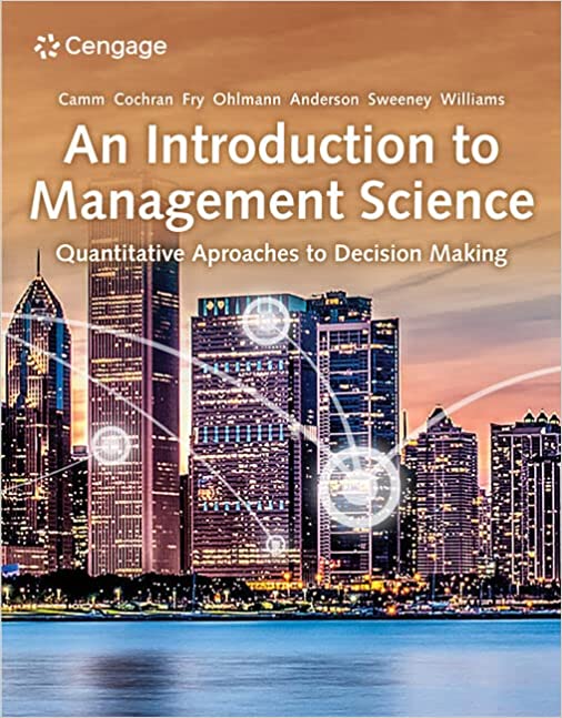 An Introduction To Management Science Quantitative Approaches To ...