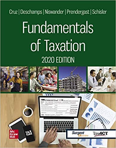 Fundamentals of Taxation 2020 Edition 13th Edition