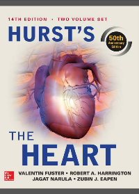 Hurst’s the Heart 14th Edition by Valentin Fuster, Robert A. Harrington, Jagat Narula, Zubin J. Eapen