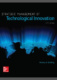  Strategic Management of Technological Innovation 5th Edition