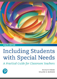 Including Students with Special Needs: A Practical Guide for Classroom Teachers 8th