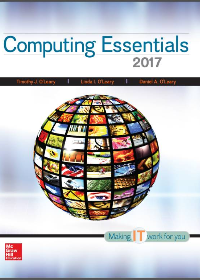  Computing Essentials 2017 26th Edition