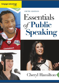  Cengage Advantage Books: Essentials of Public Speaking 5th Edition
