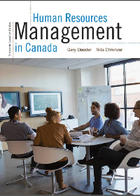  Human Resources Management in Canada 13th Edition