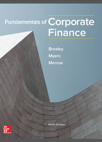 Fundamentals of Corporate Finance 9th Edition by Richard A. Brealey, Stewart C. Myers, Alan J. Marcus