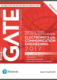 GATE 2019 Electronics and Communication Engineering Previous Years Solved Question Papers by Trishna Knowledge Systems