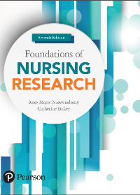 Foundations of Nursing Research 7th Edition by Rose Marie Nieswiadomy, Catherine Bailey