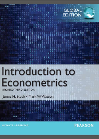 Introduction to Econometrics, Update, Global Edition