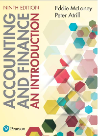 Accounting and Finance An Introduction 9th Edition by Eddie McLaney , Dr Peter Atrill