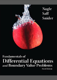  Fundamentals of Differential Equations and Boundary Value Problems 6th Edition