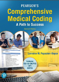 Pearsons comprehensive medical coding : a path to success 2nd Edition by Lorraine Papazian-Boyce