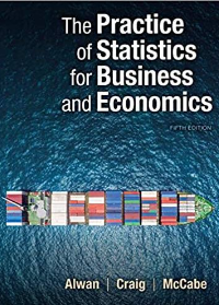  The Practice of Statistics for Business and Economics 5th Edition