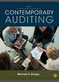  Contemporary Auditing 11th Edition