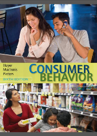 Test Bank for Consumer Behavior 6th Edition
