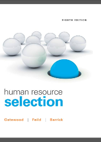 Test Bank for Human Resource Selection 8th Edition