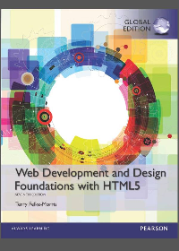 Test Bank for Web Development and Design Foundations with HTML5 7th Global Edition