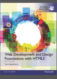  Web Development and Design Foundations with HTML5 7th Global Edition