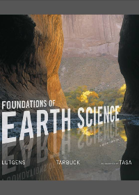  Foundations of Earth Science 8th Edition
